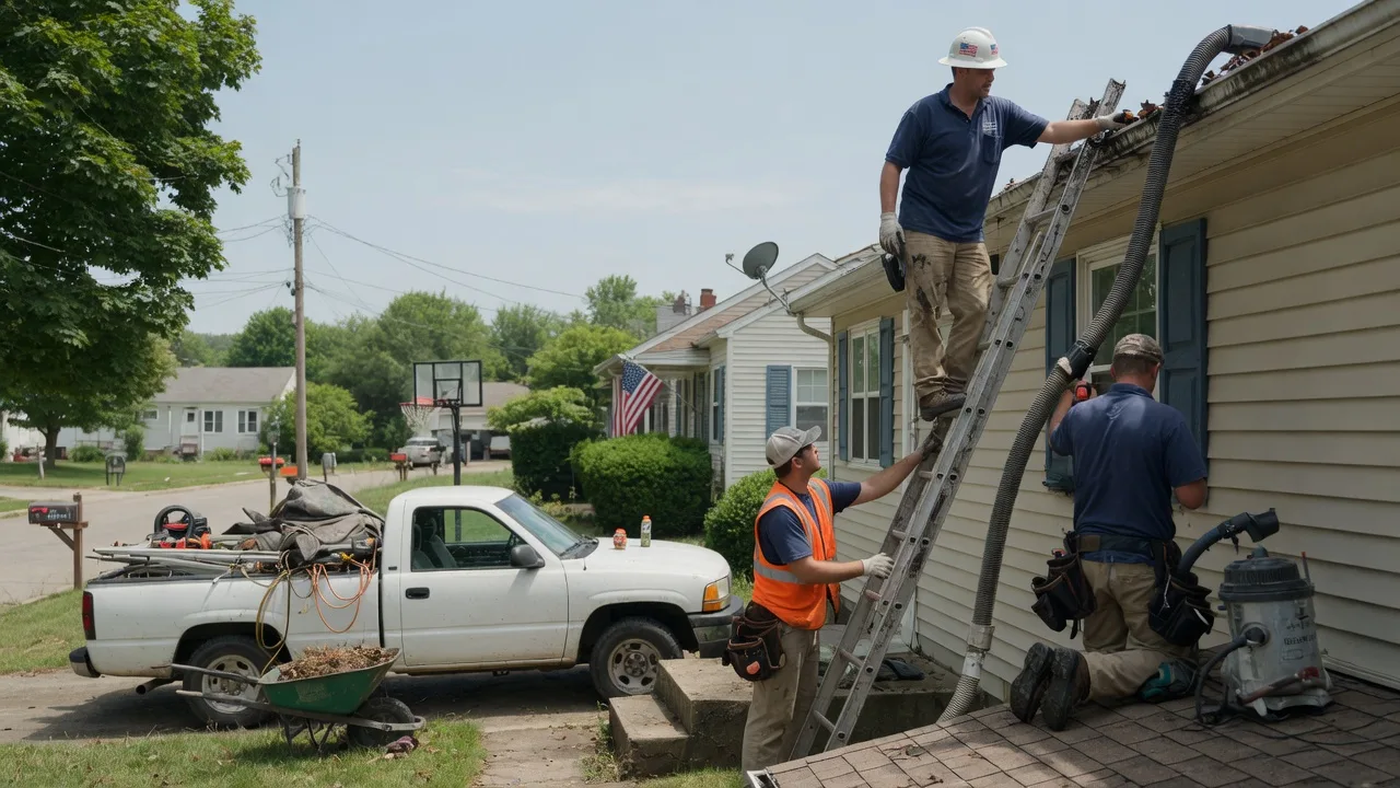 Gutter Installation in Wood, PA near me